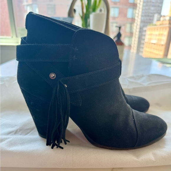 Rag & Bone Harrow Suede Fringe Bootie - Picture 2 of 5